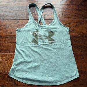 Under Armour Women's XS Light Green Tank Top